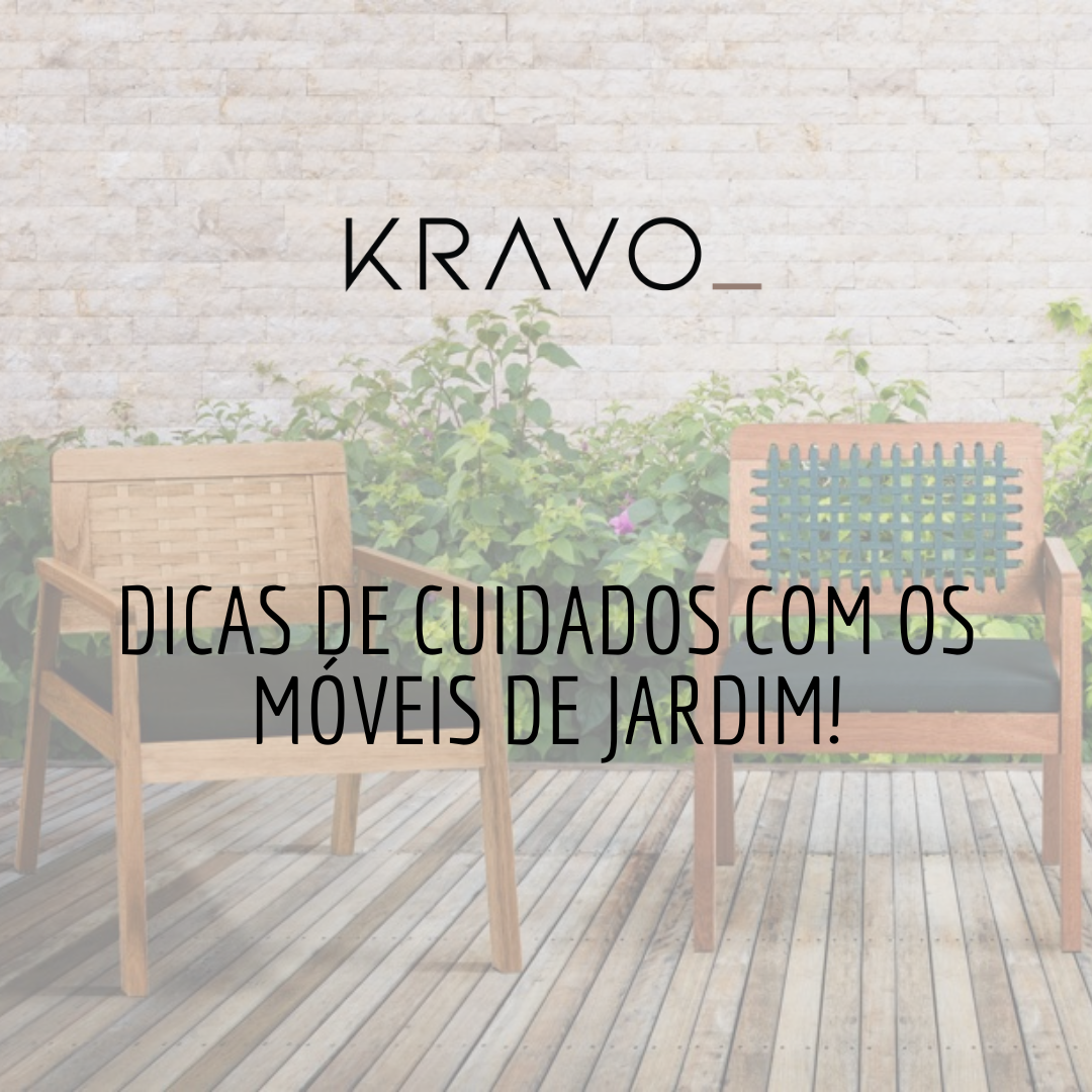 Cuidados com móveis de Jardim!