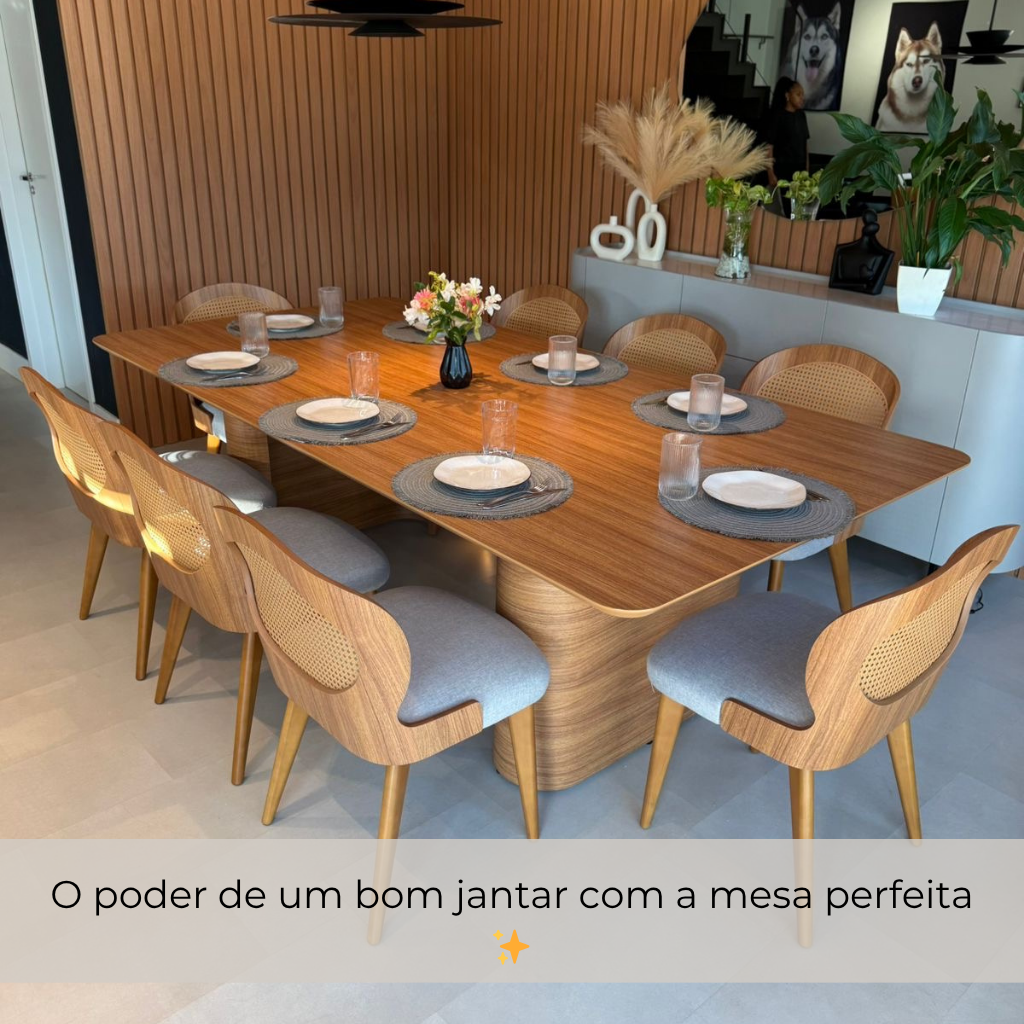 O poder de um bom jantar com a mesa perfeita ✨