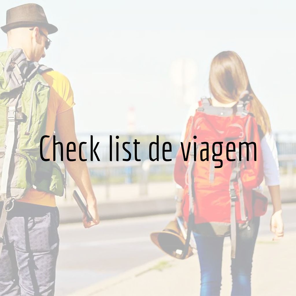 Check list de viagem