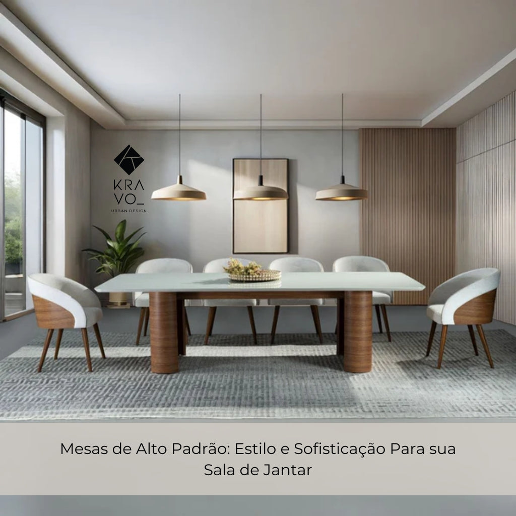 Mesas de Alto Padrão: Estilo e Sofisticação Para sua Sala de Jantar