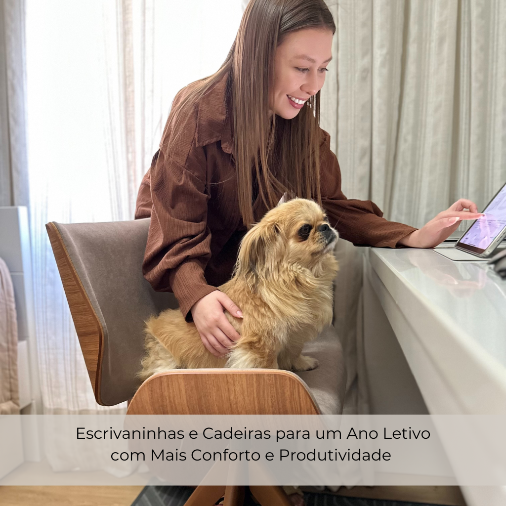 Volta às Aulas 2026 Escrivaninhas e Cadeiras