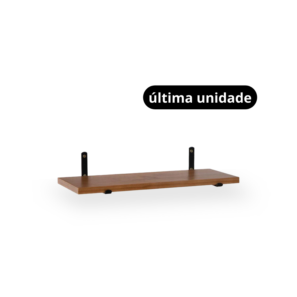 Prateleira Maisa Cor Amêndoa 40 cm