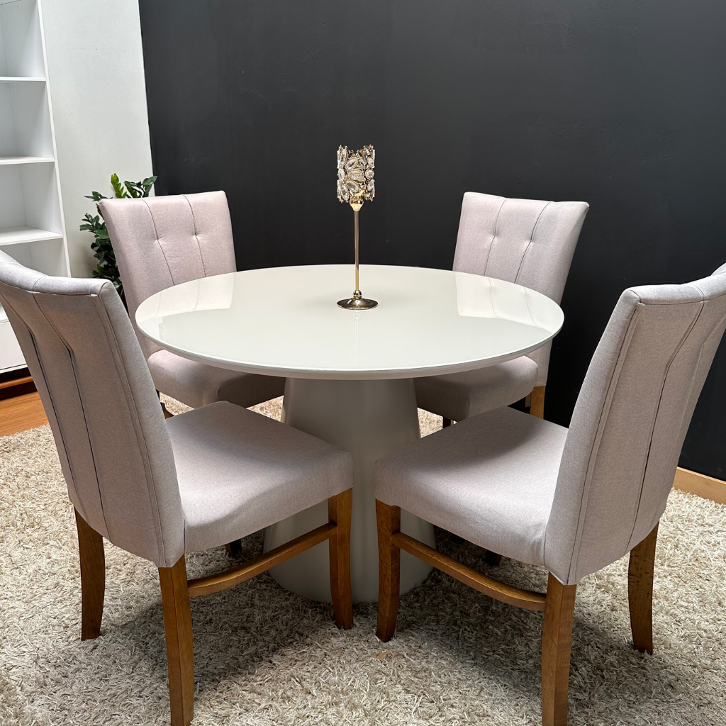 mesa de jantar mesa fendi sala de jantar cadeira estofada cadeiras cor bege cadeira de madeira