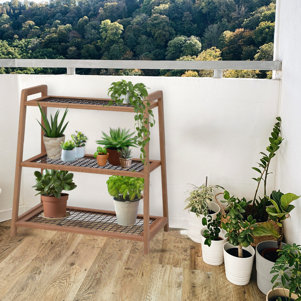 Floreira Sapateira Apoio de jardim Apoio para vaso de plantas Vaso de plantas Plantas prateleira em metal