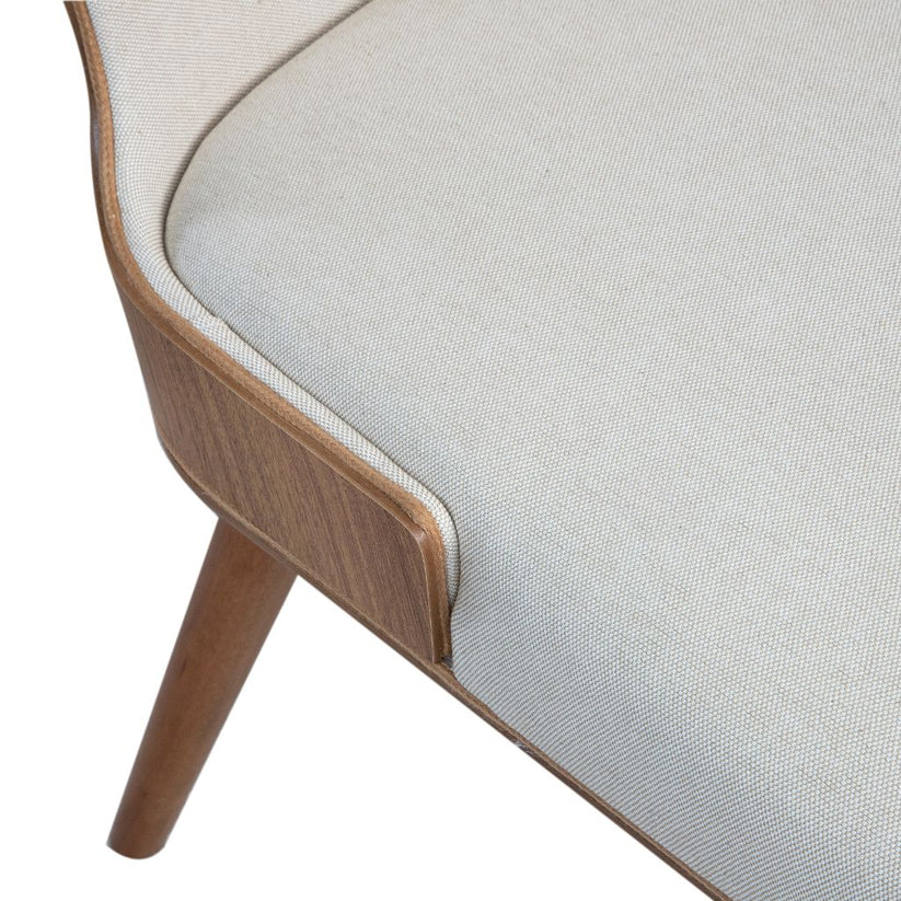 Mesa de Jantar Palheta com Tampo Triangular 140 em Cinamomo + 2 Cadeiras de Jantar Malu + 2 Cadeiras de Jantar Gina