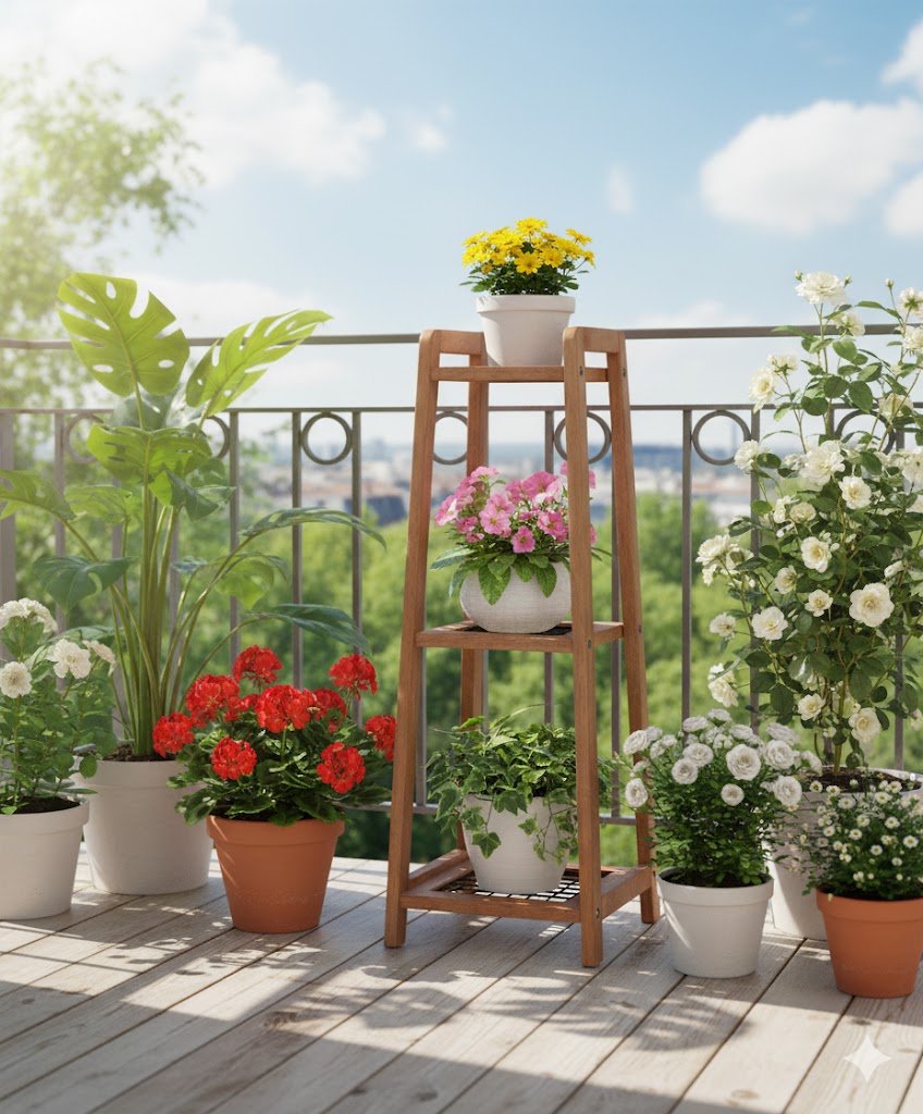 Floreira / Sapateira Alta Tela