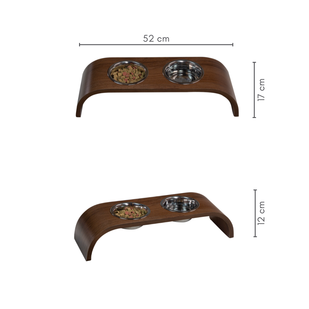 Tratador Pet Teseu Pequeno, medidas: A= 12 cm C=52 cm L=17 cm