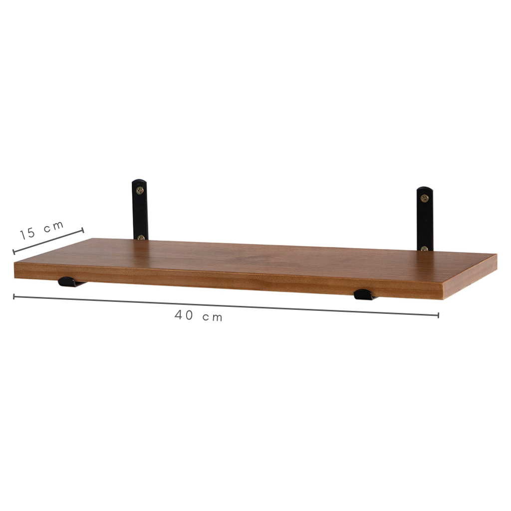 Prateleira Maisa Cor Amêndoa 40 cm