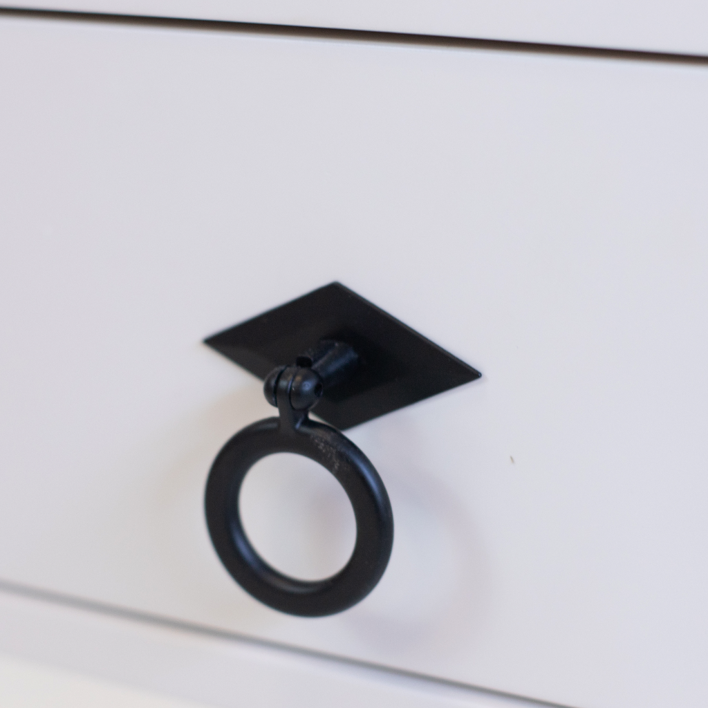 Mesa Lateral Suspensa Betânia em Madeira cor Fendi + prateleira