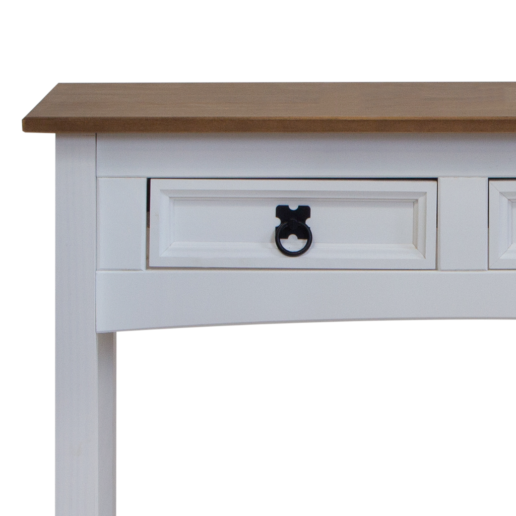 Aparador cor madeira natural, com destaque na gaveta