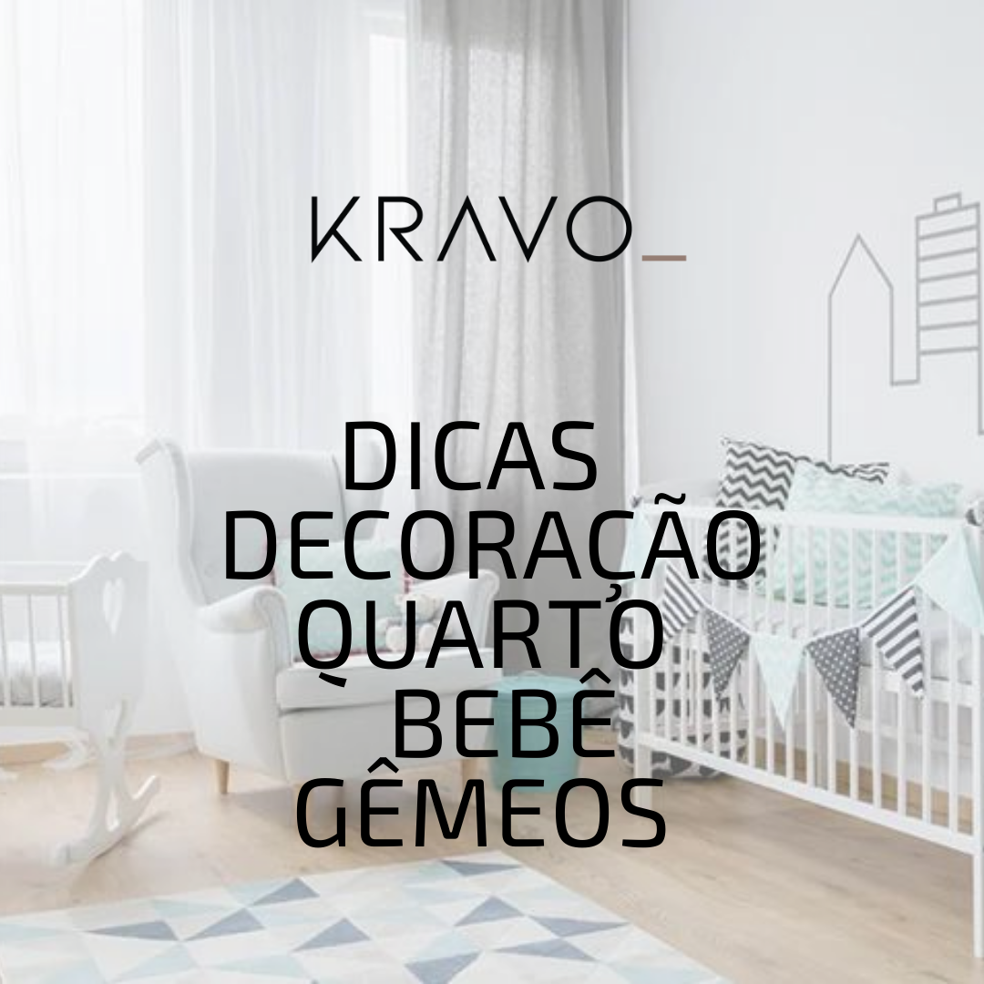 Dicas de decoração para Quartinho do bebê Gêmeos