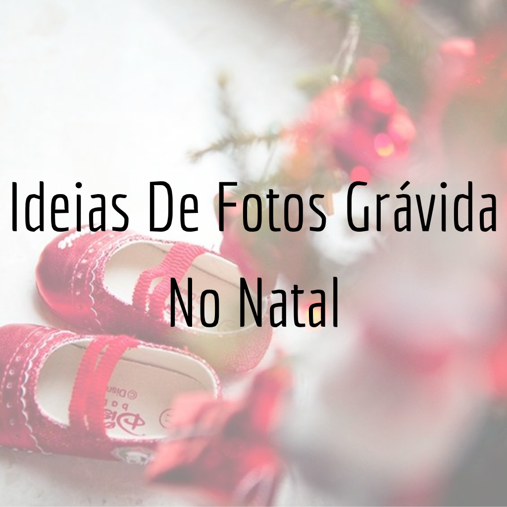 Ideias De Fotos Grávida No Natal