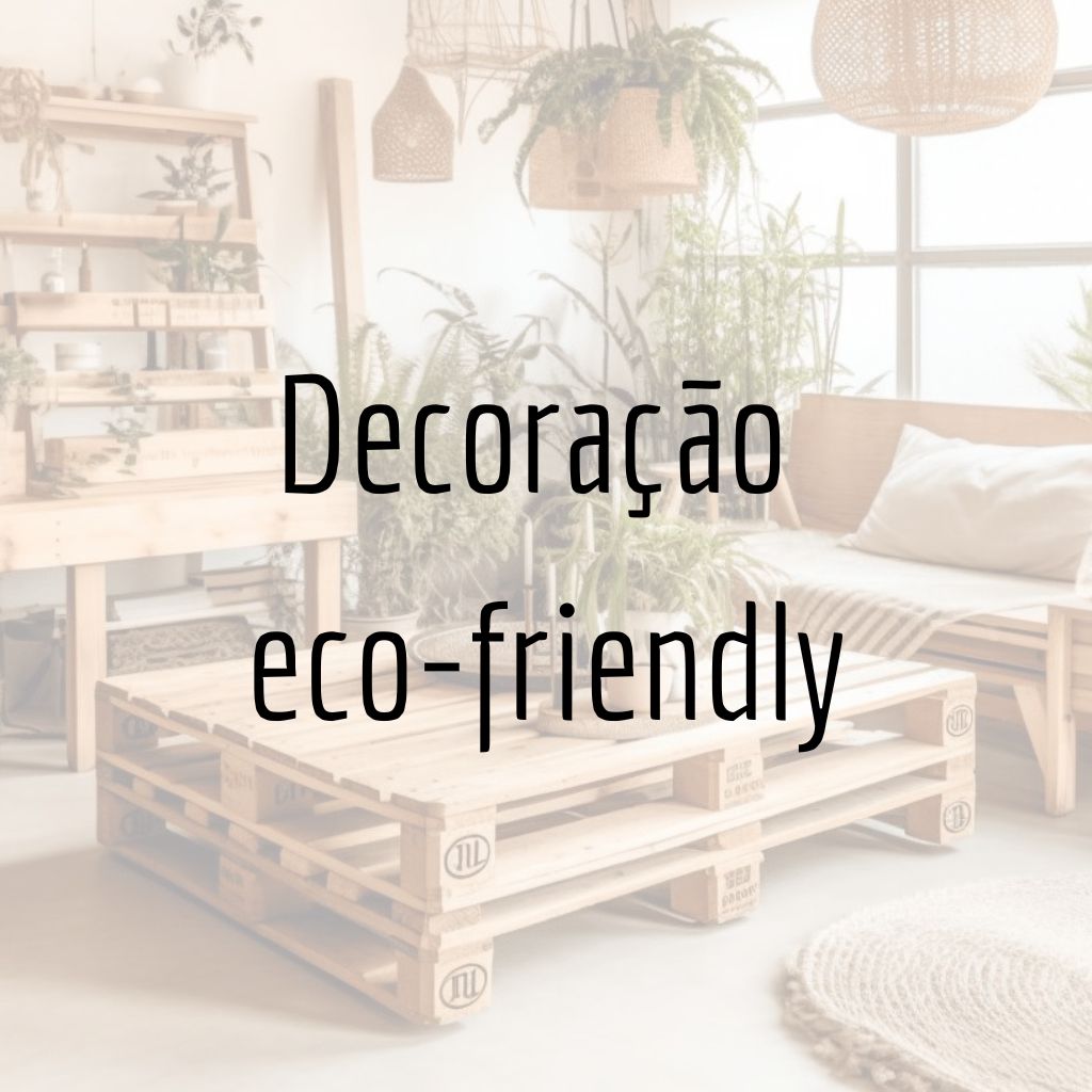 Decoração eco-friendly