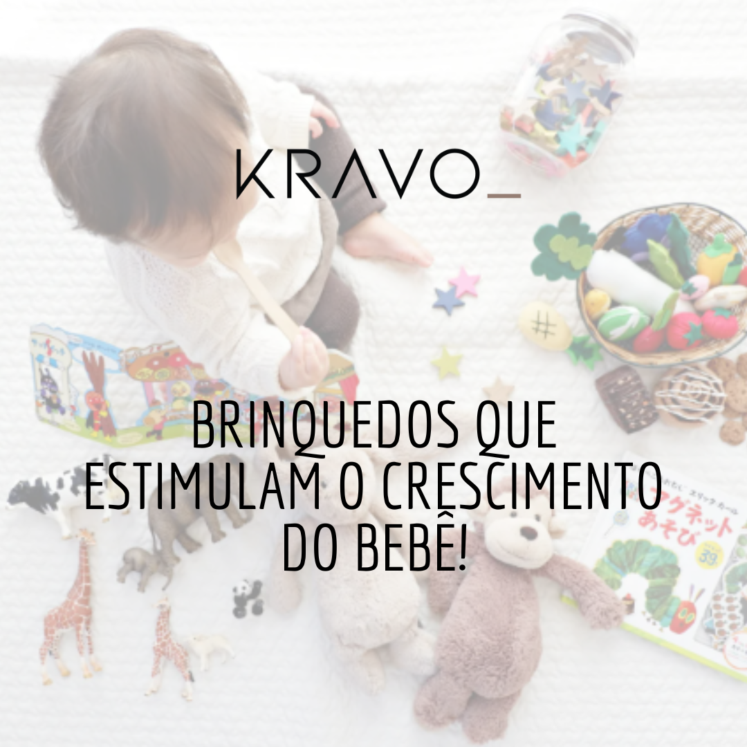 Brinquedos que estimulam o bebê!