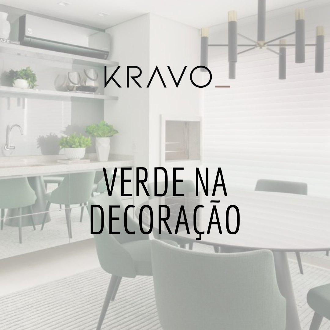 Uso de verde na decoração!