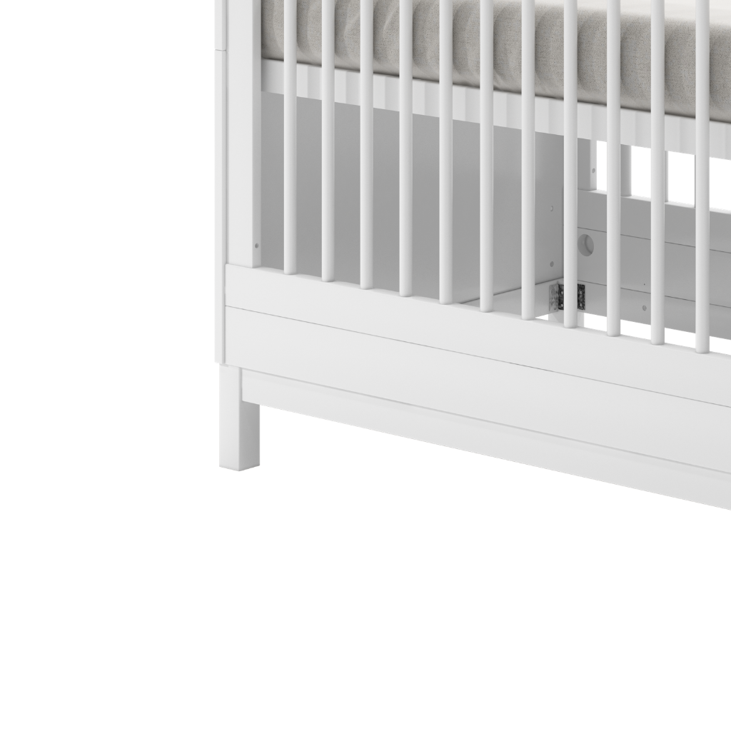 Berço 2 em 1 Cozy Branco